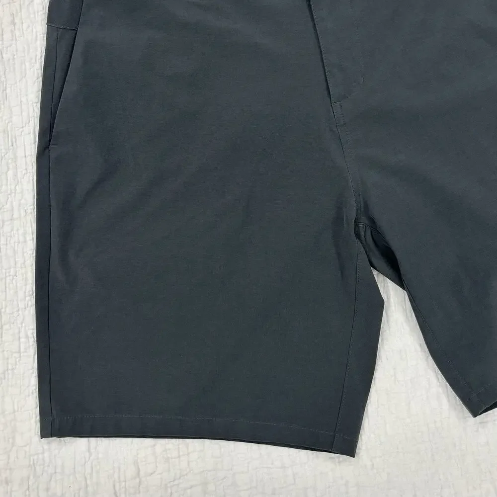 Vuori Aim Short Mens Size 33 Charcoal Gray Performance Chino Shorts V368